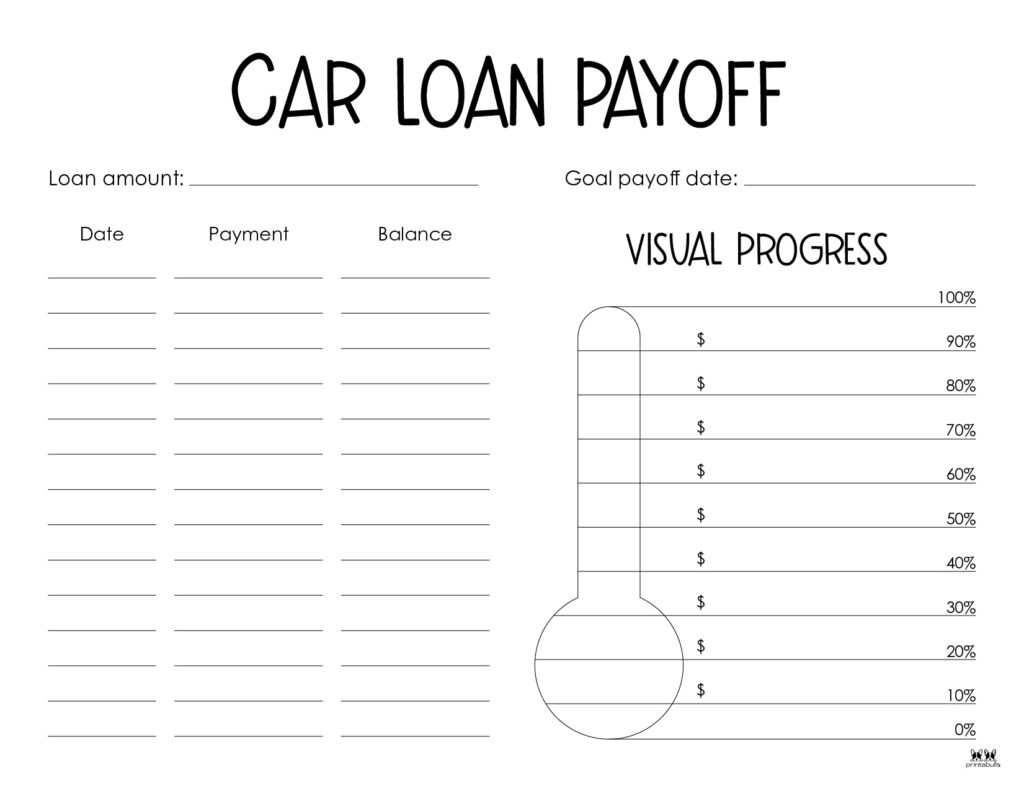 debt trackers & debt snowball worksheets - 44 pages | printabulls